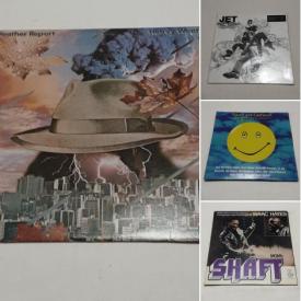 MaxSold Auction: This online auction features Vinyl Records including Notorious B.i.g., Eminem, Rolling Stones, Elvis, Beach Boys, Led Zeppelin, and LaserDisc Collection, CDs and much more!